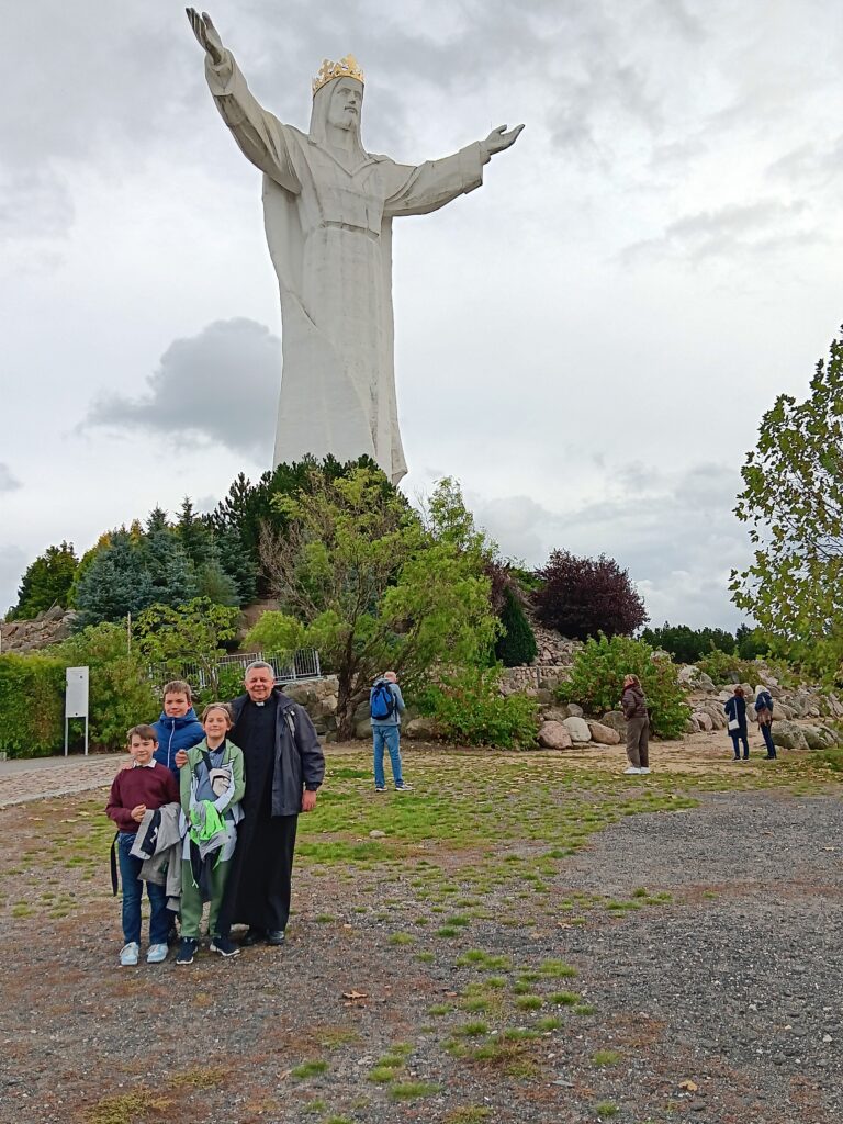 Świebodzin, u stóp Figury Chrystusa Króla